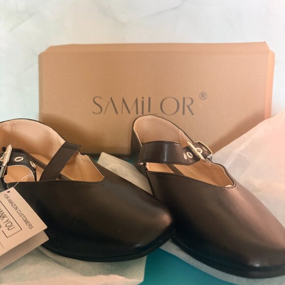 NIB Samilor Mary Jane Womens Shoes with Adjustable Buckle Size 7 - Picture 4 of 4